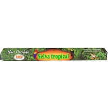 Hari Darshan Selva Tropical Yağmur Ormanları Çubuk Tütsü - Oda Ortam Kukusu - 20 Adetlik 1 Paket