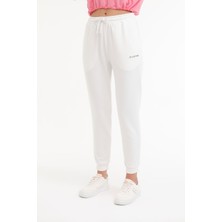 Lotto W-Delfın Bsc Jogger 4fx Ekru Kadın Eşofman Altı