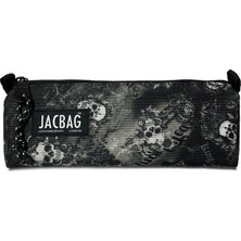 Jacbag Prıme Pencıl Case-Üçgen Tip Kalemkutu Kurukafa