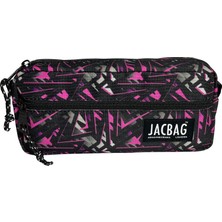 Jacbag Dual Zip-İki Fermuarlı Kalemkutusu