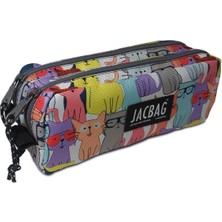 Jacbag Dual Pouch-İki Bölmeli Kalem Kutusu
