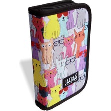 Jacbag Cover -Sert Kapaklı Lastikli Kalem Kutusu