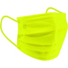 Private Stock Labs 4 Katlı Koruyucu Maske Neon Sarı