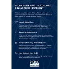 Pierle Noto Unisex Mavi Işık Korumalı Gözlük