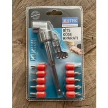 Birtek Brt Bits Köşe Vidalama Aparatı 1/4 Matkap Aparatı Vidalama 10PCS