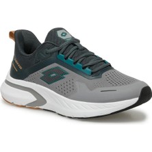 Lotto Lovelo Erkek Ayakkabı Düz Tabanlı Gri Yeşil