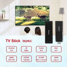 Beemen Tvr3 Box S Tv Stick Android Box 4K Android 13 Sürüm 2gb Ram 16GB Hafıza Wifi 2.4 Android Tv