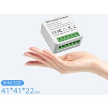 Aubess Akıllı Kuru Kontak Anahtar    Wifi Smart Switch Aubess Tuya 16AMPER Cata Ct-4015 Kuru kontak Yerine Muadili