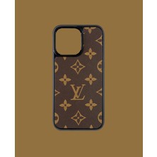 Dukkan Case Kahve Deri Telefon Kılıfı - DK178 - Iphone 14
