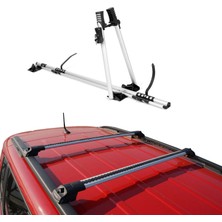 Vipkrom Mitsubishi L200 2010 Thunder Carrier Kilitli Ara Atkı Araç Üstü Bisiklet Taşıyıcı