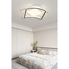 Arteluz Üçkare Model Modern Plafonyer Avize (50 Cm)