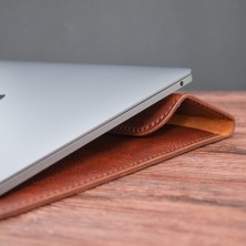 Ore Premium El Yapımı 13 Inç Deri Macbook Kılıfı