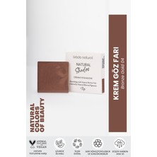 Bade Natural Krem Göz Farı Bronze Gold 04 %100 Doğal