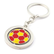 new life promosyon nl 3D Futbol Topu Tasarımlı ve Dönerli Anahtarlık ''newlifepromosyon'' MDL109