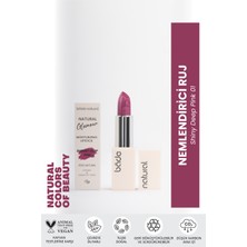 Bade Natural Nemlendirici Ruj Shinny Deep Pink 01