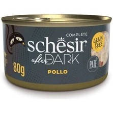 Schesir After Dark Pate Tavuklu Yetişkin Kedi Konservesi 80 gr