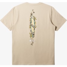 QUIKSILVER Step Up Mor AQYZT09563-THZ0 ERKEK Bej Tişört