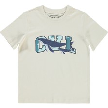 Civil Boys Erkek Çocuk Tişört 10-13 Yaş Fildişi