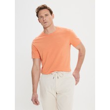 Altınyıldız Classics Turuncu Erkek T-Shirt 4A4824200060