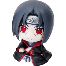 FBHTX 9cm Naruto Anime Figure Naruto Kakashi Action Figure Q Version Kawaii Sasuke Itachi Figurine Car Decoration Collection Model Toy (Yurt Dışından)