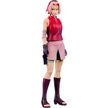 FBHTX 26CM Anime Shippuden Haruno Sakura Action Figure Pvc Statue Collection Model Toys Decoration Doll Xmas Ornament Gift For Kids (Yurt Dışından)