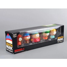 FBHTX Bir Set Kawaii Sevimli Southpark Aksiyon Figürü Güney Kuzey Parkı Anime Figürleri Pvc Odası Dekorasyon Noel Hediyesi Çocuklar Için Oyuncaklar (Yurt Dışından)