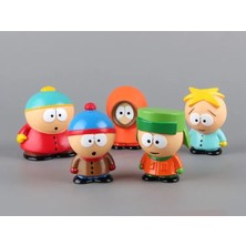 FBHTX Bir Set Kawaii Sevimli Southpark Aksiyon Figürü Güney Kuzey Parkı Anime Figürleri Pvc Odası Dekorasyon Noel Hediyesi Çocuklar Için Oyuncaklar (Yurt Dışından)