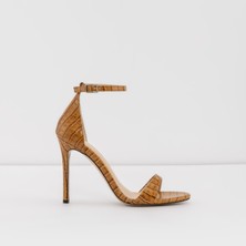 Aldo Donets-Tr Sandalet Yüksek Topuklu Sandalet - Taba