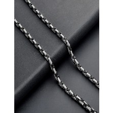 Hg.Aksesuar Erkek Çelik Kral Zincir Kolye