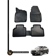 Gold Hyundai IX35 2010-2015 3D Orjinals Havuzlu Kauçuk Oto Paspas