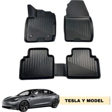 HLP Tesla Y Model 3D Havuzlu Tam Uyumlu Oto Paspas