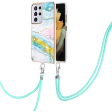 SZY Market Samsung Galaxy S21 Ultra 5g Tampon Anti-Çizik Yumuşak Crossbody (Yurt Dışından)