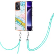 SZY Market Xiaomi Poco F5 5g Mermer Anti-Çizik Yumuşak Crossbody Kordon (Yurt Dışından)