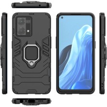 SZY Market Oppo Case 7 4g Için Kılıf 360 &deg; Dönen Halka Darbeye Kapak Kickstand Damla (Yurt Dışından)