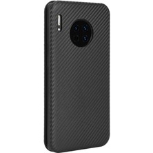 SZY Market Kart Tutucu Kickstand Tam Koruma Fiber ile Huawei Mate 30 Için Kılıf (Yurt Dışından)