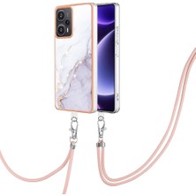 SZY Market Xiaomi Poco F5 5g Mermer Anti-Çizik Yumuşak Crossbody Kordon (Yurt Dışından)