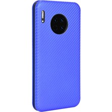 SZY Market Kart Tutucu Kickstand Tam Koruma Fiber ile Huawei Mate 30 Için Kılıf (Yurt Dışından)