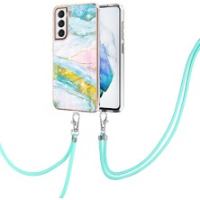 SZY Market Samsung Galaxy S21 Fe 5g Tampon Anti-Scratch Yumuşak Crossbody Kayış (Yurt Dışından)