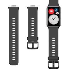 Bulut E-Ticaret Huawei Watch Fit Krd-43 Uyumlu Kordon Blt Gri