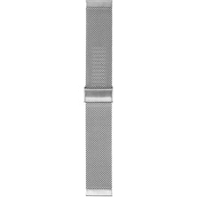 Bulut E-Ticaret Huawei Gt2 46MM Uyumlu Krd-45 22MM Metal Kordon Blt Gümüş