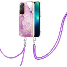 SZY Market Xiaomi Redmi Için Not 11 4g Mermer Crossbody Kordon Askısı Tampon (Yurt Dışından)