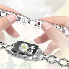 Bulut E-Ticaret ​​​watch 38MM Uyumlu Krd-56 Metal Kordon Blt Siyah
