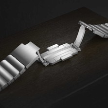 Appfube Xiaomi Amazfit Pace Uyumlu Krd-35 22MM Metal Kordon App Gümüş