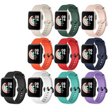 Appfube Xiaomi Redmi Watch (Mi Watch Lite) Uyumlu Klasik Kordon App Pembe