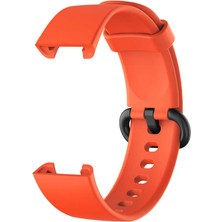 Appfube Xiaomi Redmi Watch (Mi Watch Lite) Uyumlu Klasik Kordon App Turuncu