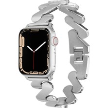 Appfube ​​​watch Ultra 49MM Kordon Uyumlu Krd-80 Metal Strap Kayış App Siyah