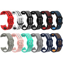 Appfube Galaxy Watch 4 Classic 42MM Krd-02 Uyumlu Kordon App Mavi-Sarı