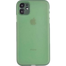 iPhone 11 - Uyumlu ​​appfube Tiny Kapak-Yeşil