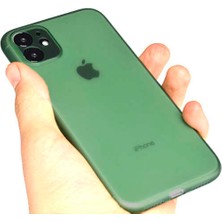 iPhone 11 - Uyumlu ​​appfube Tiny Kapak-Yeşil