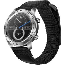 Miyoza Huawei Watch Gt 3 42MM Magic Nylon Kordon Mıy Siyah